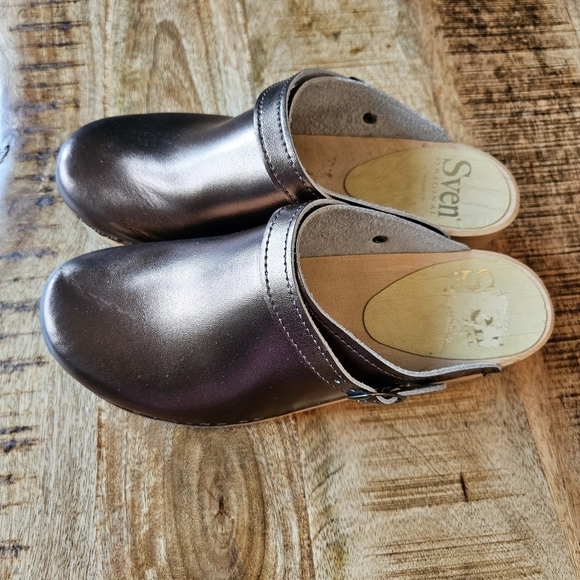 Sven Original bronze clogs Size 41 US 10 Made in USA - Picture 5 of 10